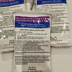 Ipratropium Bromide and Albuterol Sulfate Inhalation Solution